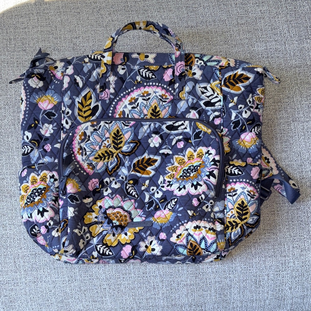 Vera Bradley Floral Quilted Backpack